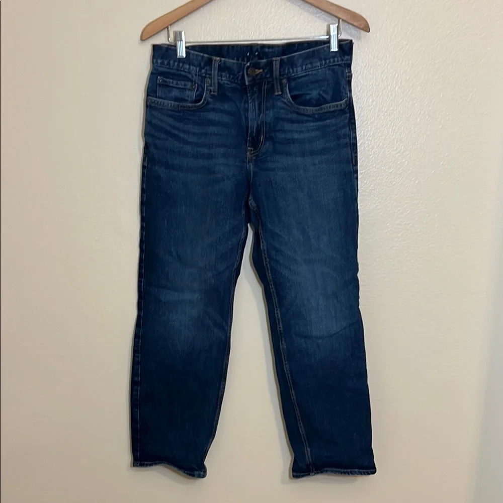 Old Navy Men's Blue Straight Leg Jeans